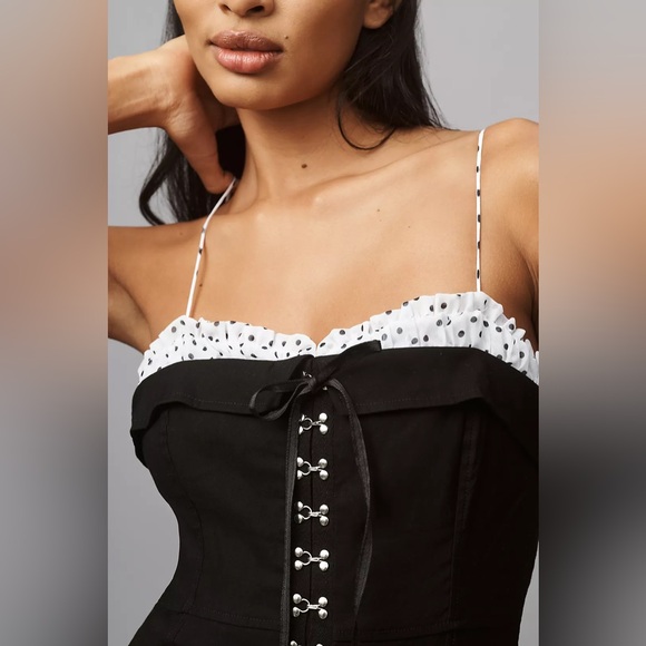 NWT Maeve Sleeveless Bustier Mini Dress *Size Small (Anthropologie) - Picture 4 of 5